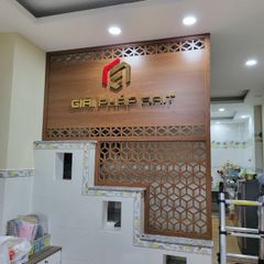 Vách ngăn cầu thang bậc tam cấp mẫu CT19