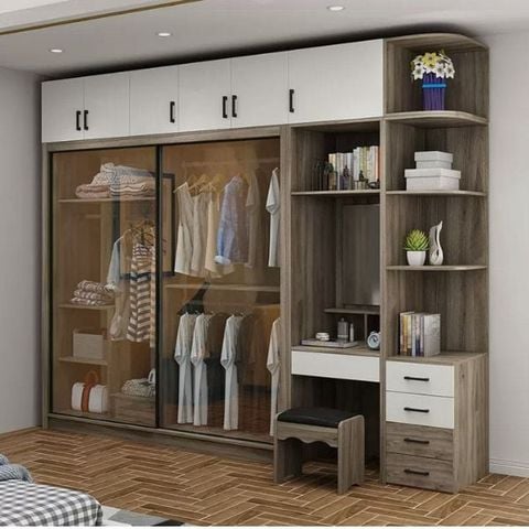 Mẫu tủ quần áo đẹp QA10
