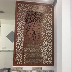 Vách cầu thang bằng gỗ mẫu CT22