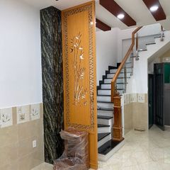 Vách ngăn cầu thang mẫu cây trúc CT04