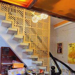 Mẫu vách cầu thang gỗ CT23