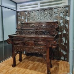 Vách ốp phòng thờ đẹp mẫu PT13