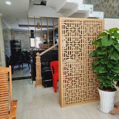 Vách ngăn cầu thang cắt CNC mẫu CT09