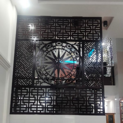 Vách ngăn phòng khách và bếp PK31