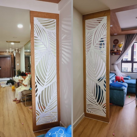 Vách ngăn phòng khách và bếp PK36