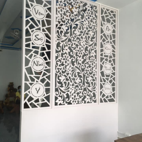 Vách ngăn phòng khách và bếp PK37