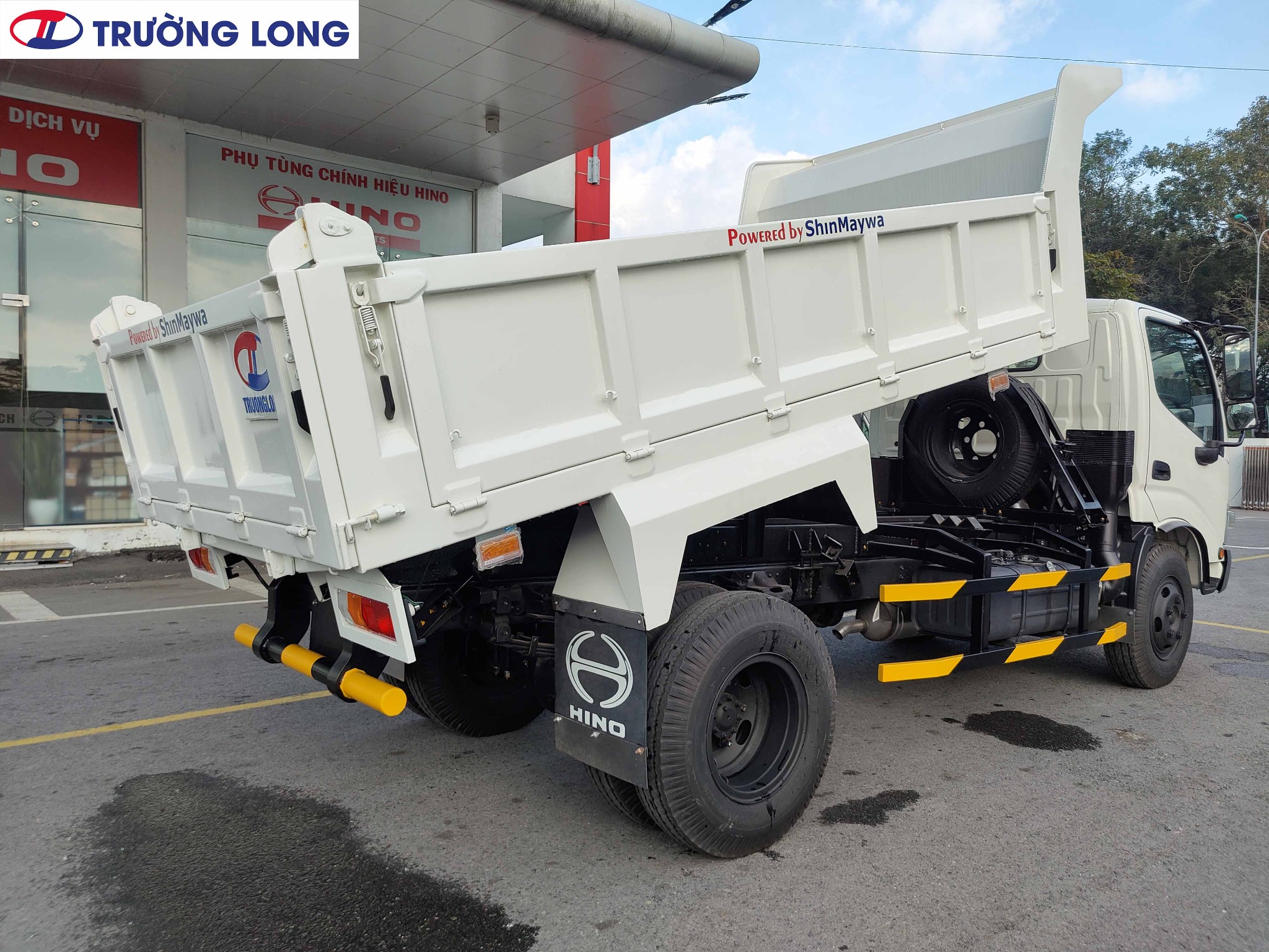 Xe Ben Hino 4T5 - Hino XZU342L Thùng Ben 3,6 Khối