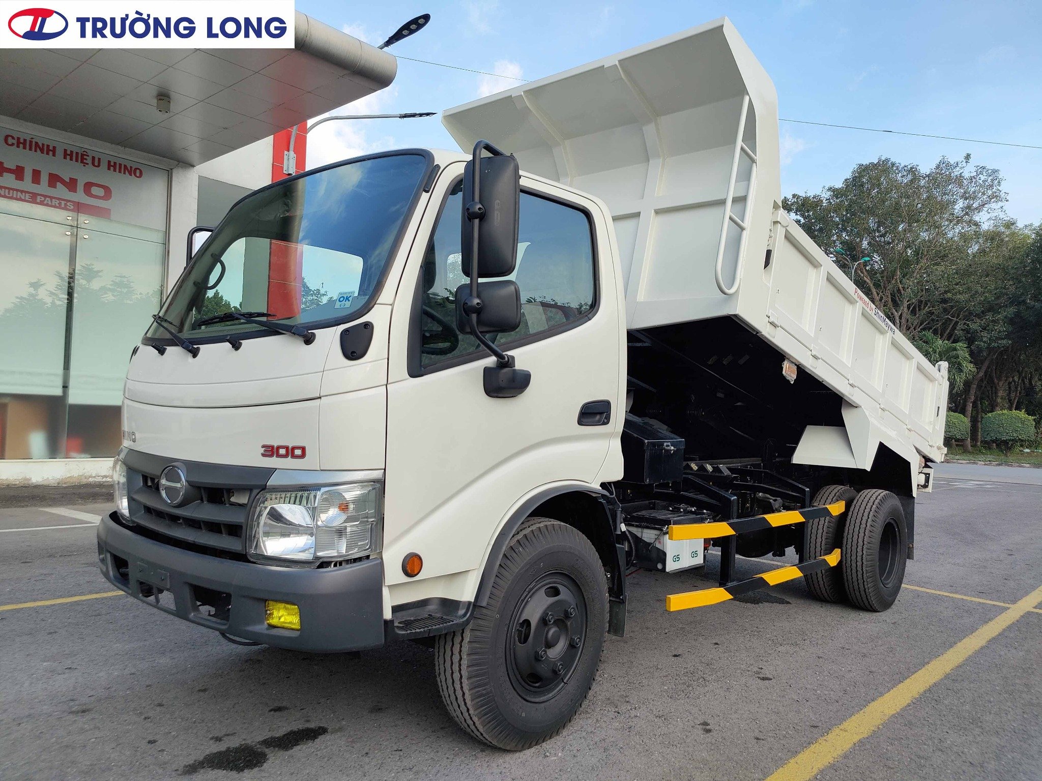 Xe Ben Hino 4T5 - Hino XZU342L Thùng Ben 3,6 Khối