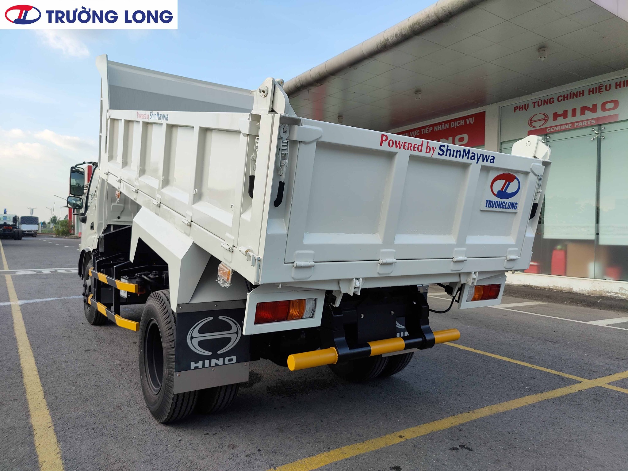 Xe Ben Hino 4T5 - Hino XZU342L Thùng Ben 3,6 Khối