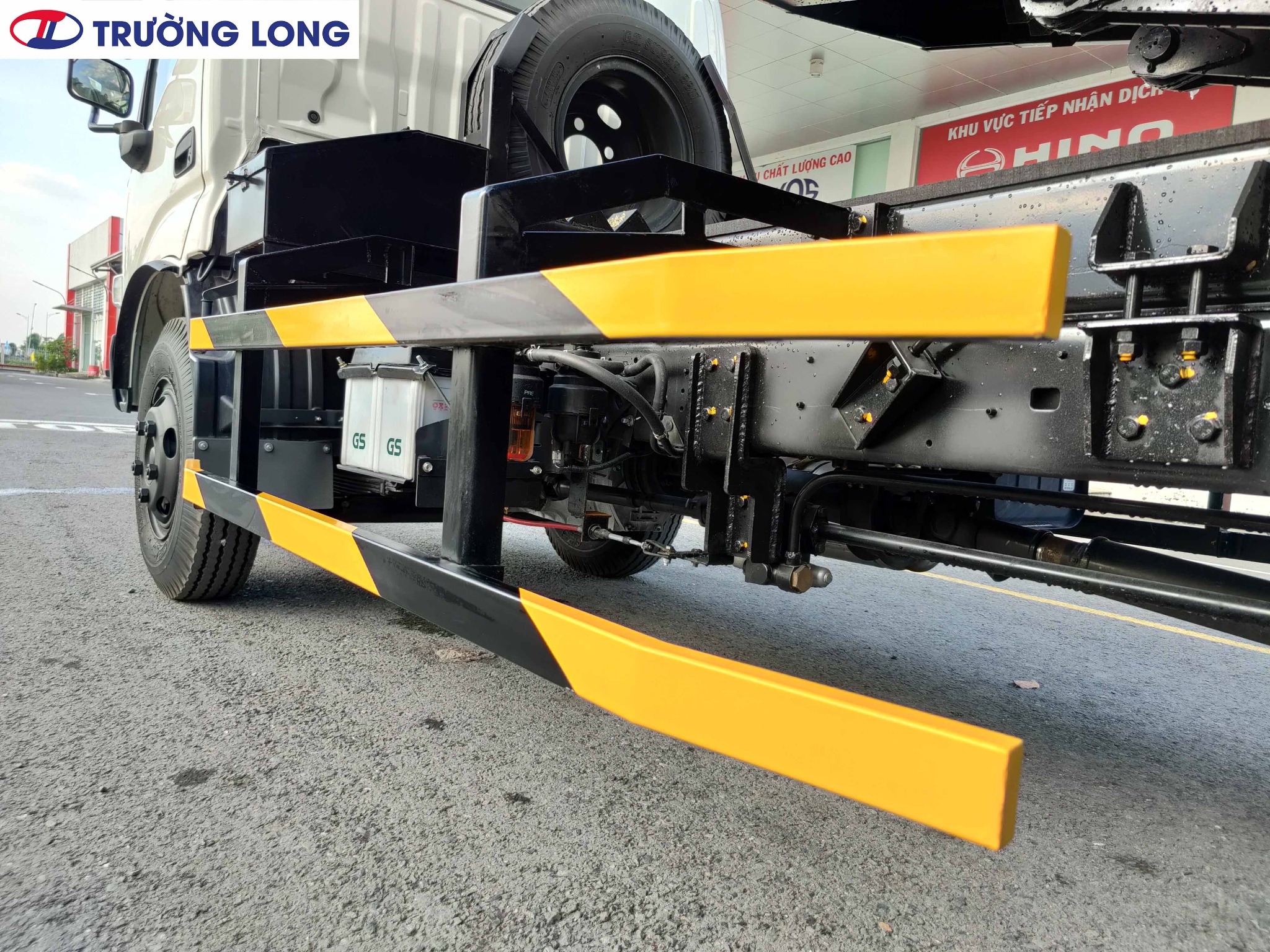 Xe Ben Hino 4T5 - Hino XZU342L Thùng Ben 3,6 Khối