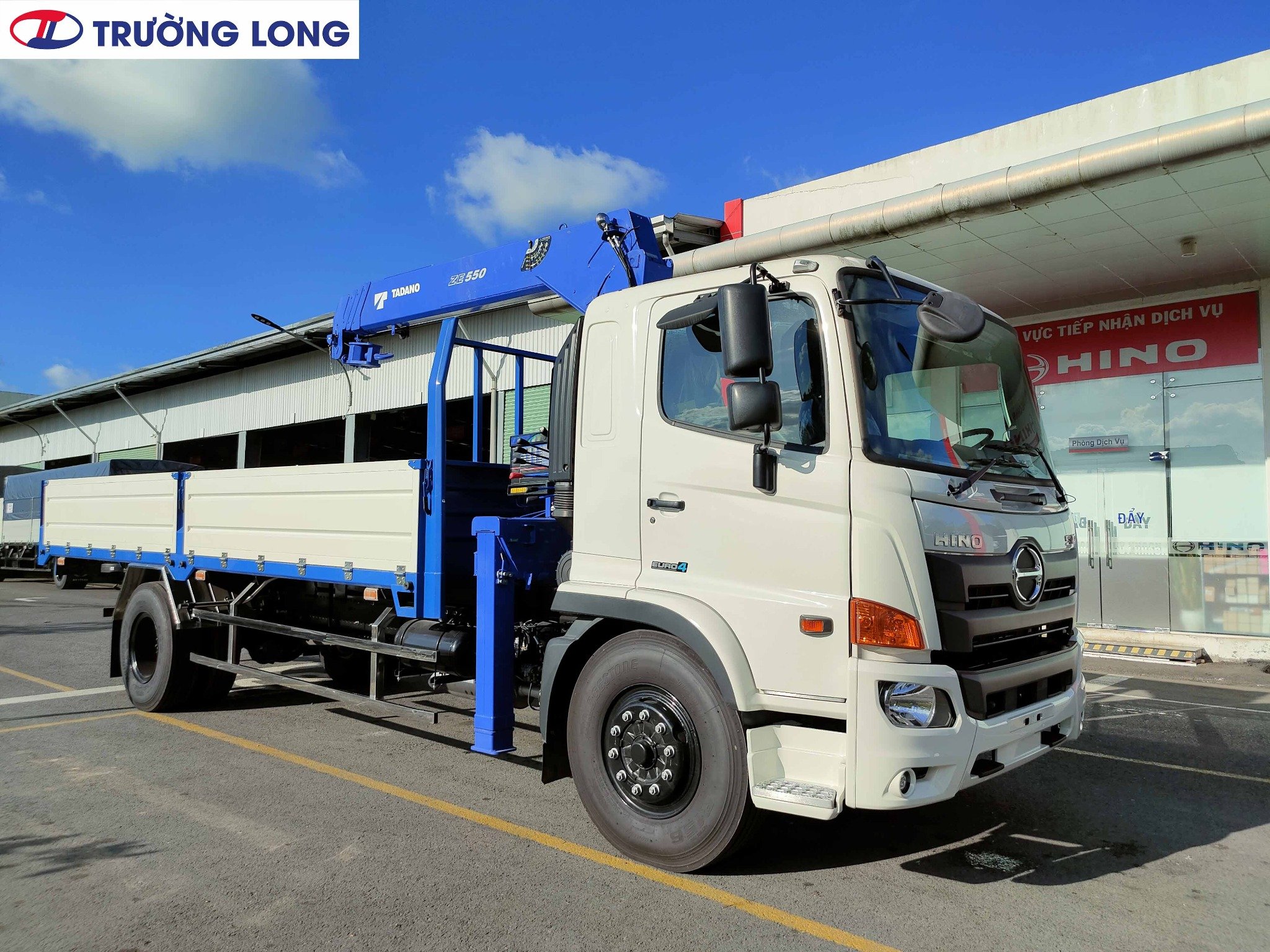 Xe tải cẩu Hino 8 tấn - Cần cẩu Tadano ZE554MH