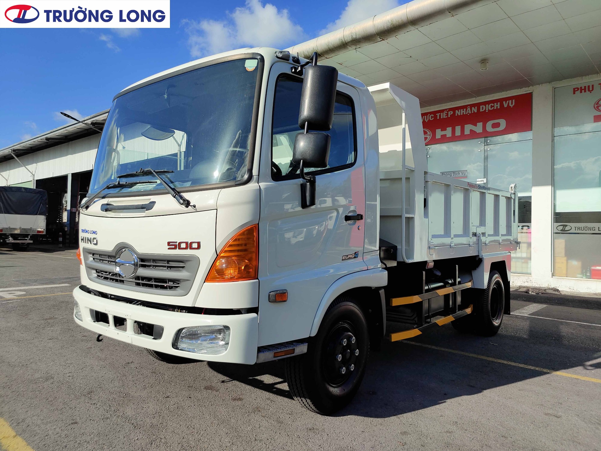 Xe Ben Hino 6 Tấn - Hino FC9JETC Thùng Ben 4,8 Khối