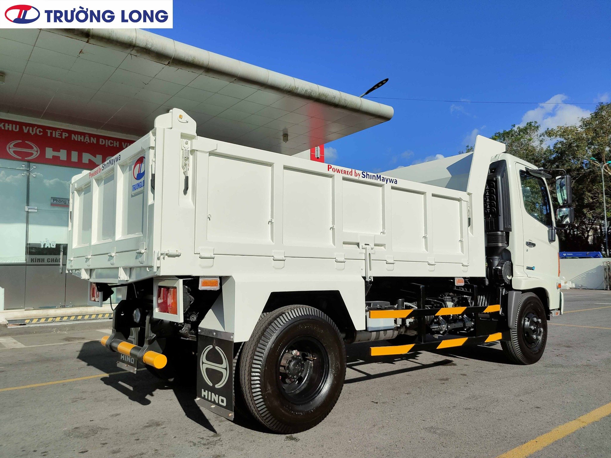 Xe Ben Hino 6 Tấn - Hino FC9JETC Thùng Ben 4,8 Khối