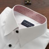  Áo Sơ Mi Trắng Phối Lá Cổ 