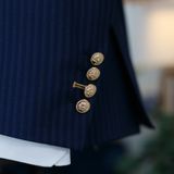  Áo Khoác Navy Hoạ Tiết Sọc 