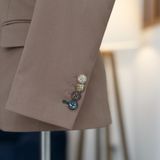  Áo Khoác Nữ Nâu Trơn 