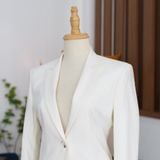  Áo Khoác Nữ Trắng Trơn 