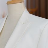  Áo Khoác Nữ Trắng Trơn 