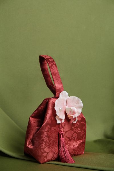  PHỤ KIỆN ÁO DÀI - TÚI GẤM HOA 