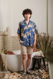  Navy Tropical Shirt 