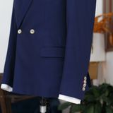  Áo Khoác Navy 2 Hàng Khuy 