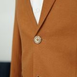  Áo Khoác Linen Cam Cháy 