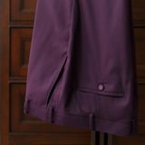  Quần Wool Tím Than 