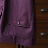  Quần Wool Tím Than 