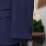  Tuxedo Xanh Đen Phối Satin 