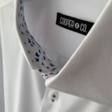  Áo Sơ Mi Phối Hoạ Tiết Cổ 