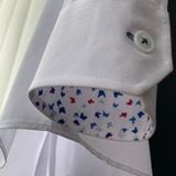  Áo Sơ Mi Phối Hoạ Tiết Cổ 