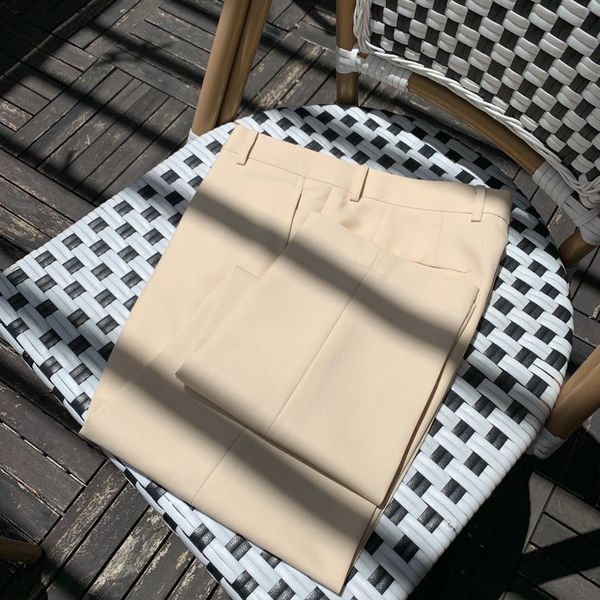  Cream Khaki Trousers 