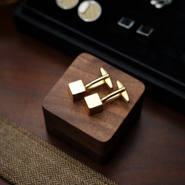  Minimal Square Cufflink 
