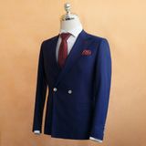  Áo Khoác Navy 2 Hàng Khuy 