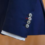 Áo Khoác Navy 2 Hàng Khuy 