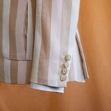  Áo Khoác Sọc Dọc Pastel 