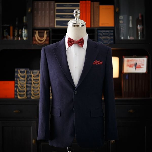  Áo Khoác Linen Xanh Đậm RTW 