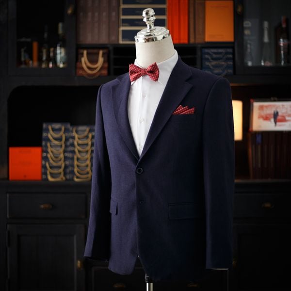  Áo Khoác Linen Xanh Đậm RTW 