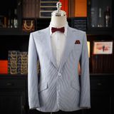  Áo Khoác Seersucker Xanh RTW 