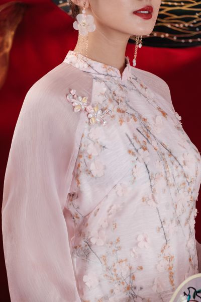  Áo dài Thạch Lam 