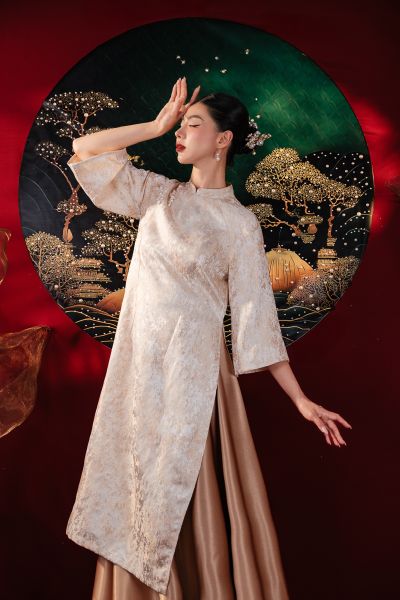  Áo dài Nhật Chiêu 