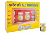  Nước Yến Sào Khánh Hòa Sanest Nhân Sâm Fucoidan 70ml Hộp 6 Lọ - 700H6 