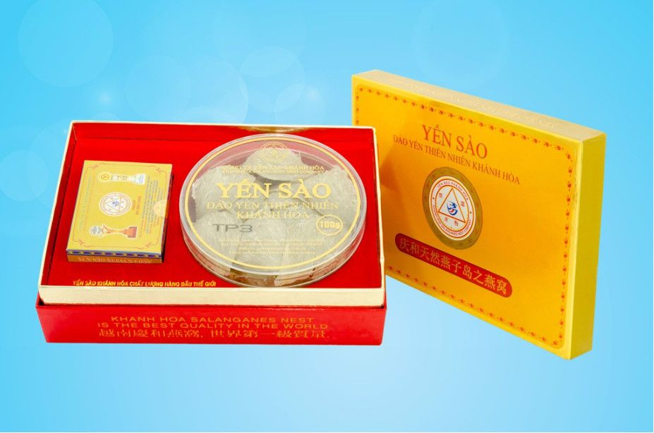  Yến Sào Đảo Thiên Nhiên Khánh Hòa Hộp 100g - TP3 