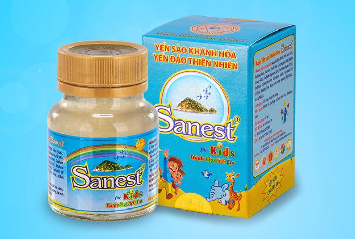  Nước Yến Sào Khánh Hòa Sanest Trẻ Em 62ml Hộp 1 Lọ - 0161 