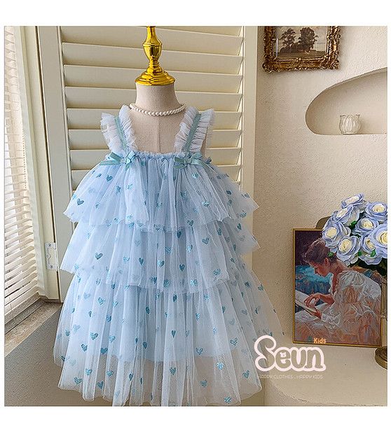 Váy công chúa hai dây vai bèo  Gemini  LOVEKIDSVN  Vietnamese Children  Clothing Brands