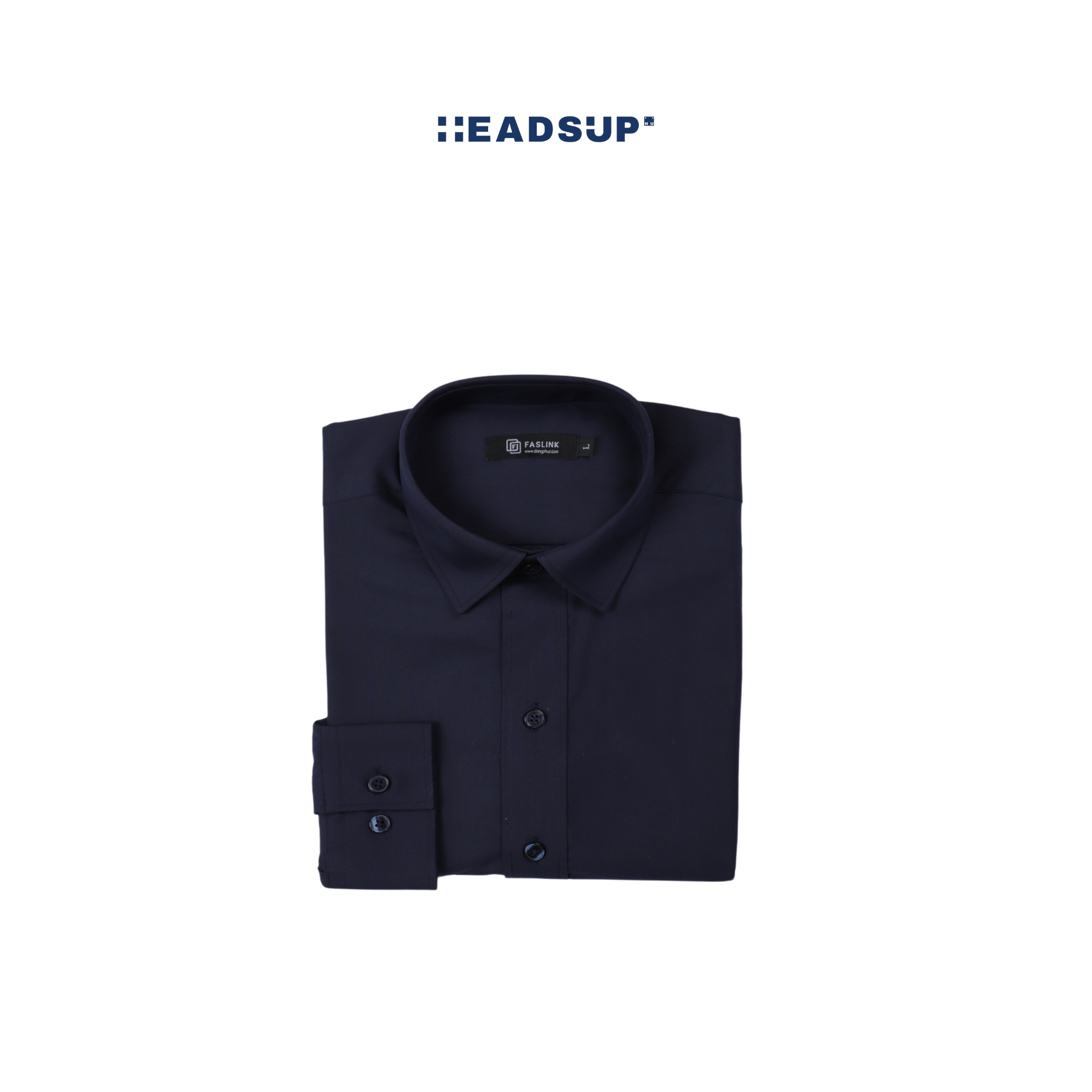 Áo sơ mi Burberry nam xanh navy check tay check cổ dài tay  LF43