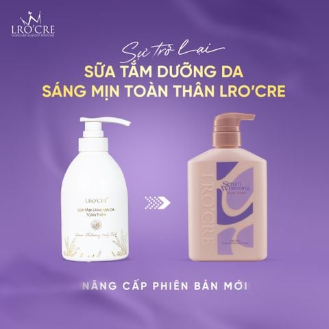  Sữa Tắm Sáng Mịn Da Toàn Thân Lro'Cre Serum Whitening Body Wash 