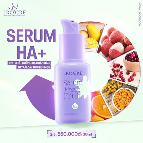  Serum Fresh Fruit - Tinh Chất Dưỡng Da Fresh Fruit Lro'Cre/ 
