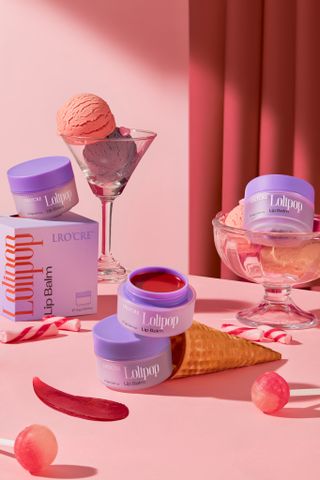  Son Dưỡng Lro'Cre Lolipop Lip Balm -Cải Thiện, Phục Hồi Môi Nứt Nẻ 10g 