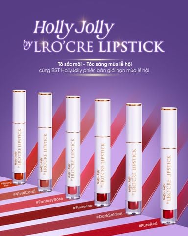  BST Son Môi Holly Jolly Limited By Lro'Cre Lipstick 